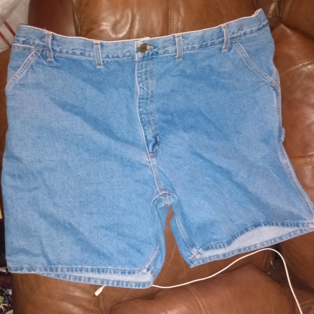Men's big and tall Carhartt denim short sz 48